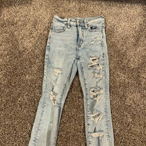 Light washed jeans from American eagle
